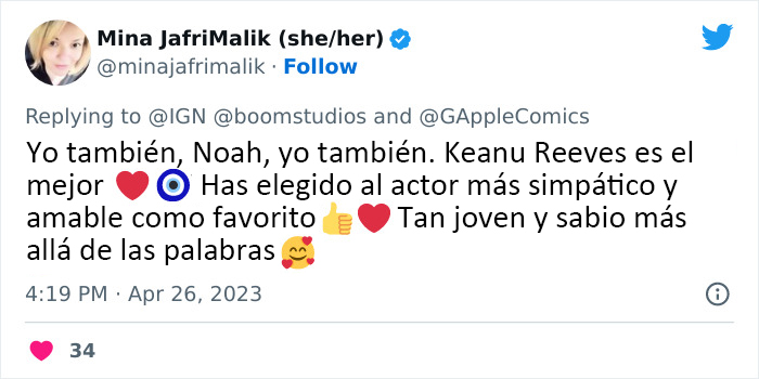 La leyenda de Keanu Reeves sigue creciendo tras un tierno encuentro con un fan de 9 a&ntilde;os