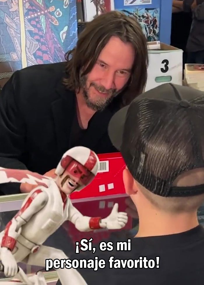 La leyenda de Keanu Reeves sigue creciendo tras un tierno encuentro con un fan de 9 a&ntilde;os
