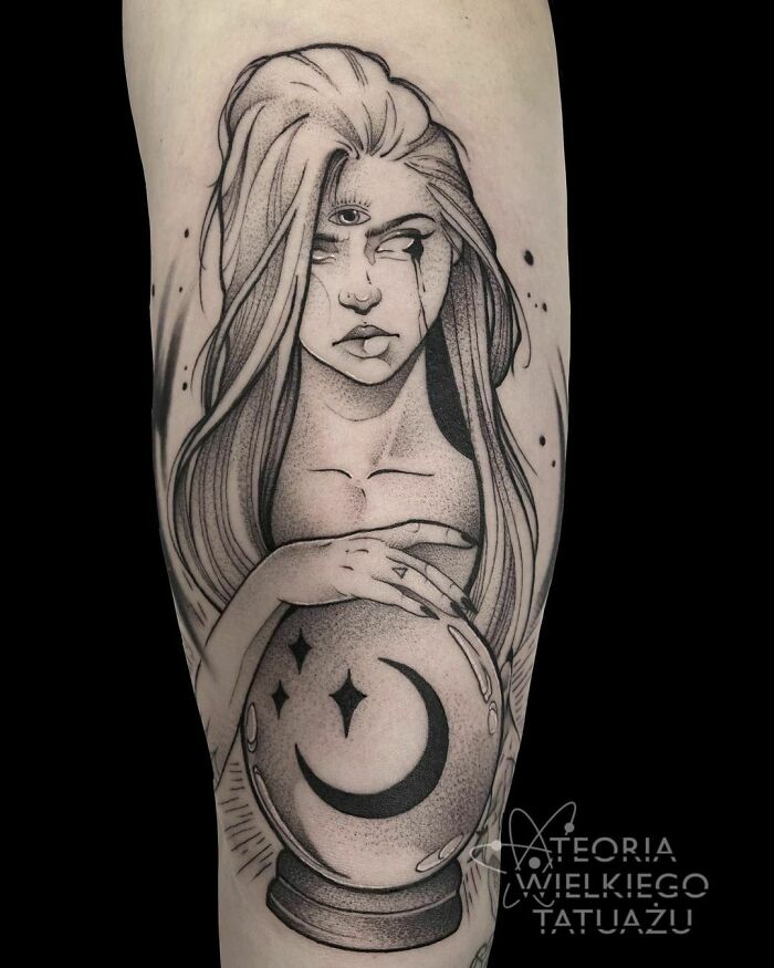 30 Tatuajes muy simbólicos para sentirse brujita todo el año