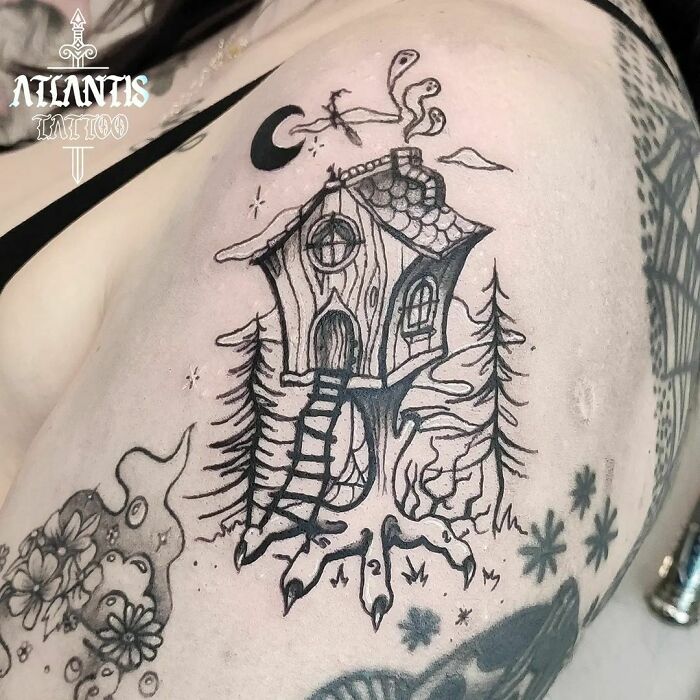 30 Tatuajes muy simbólicos para sentirse brujita todo el año