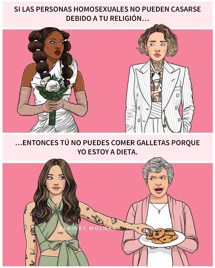 21 Illustrations By Lainey Molnar That Challenge Societal Norms Surrounding Femininity, Body Image, And More (New Pics)