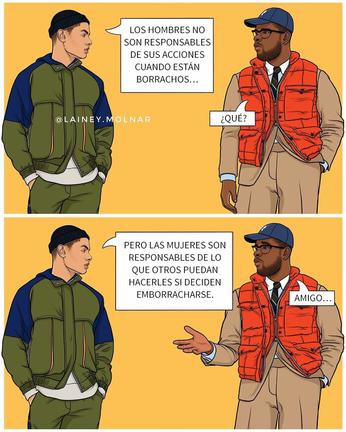 21 Illustrations By Lainey Molnar That Challenge Societal Norms Surrounding Femininity, Body Image, And More (New Pics)