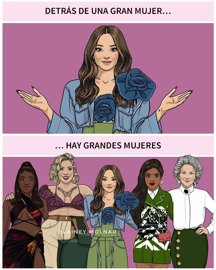 21 Illustrations By Lainey Molnar That Challenge Societal Norms Surrounding Femininity, Body Image, And More (New Pics)