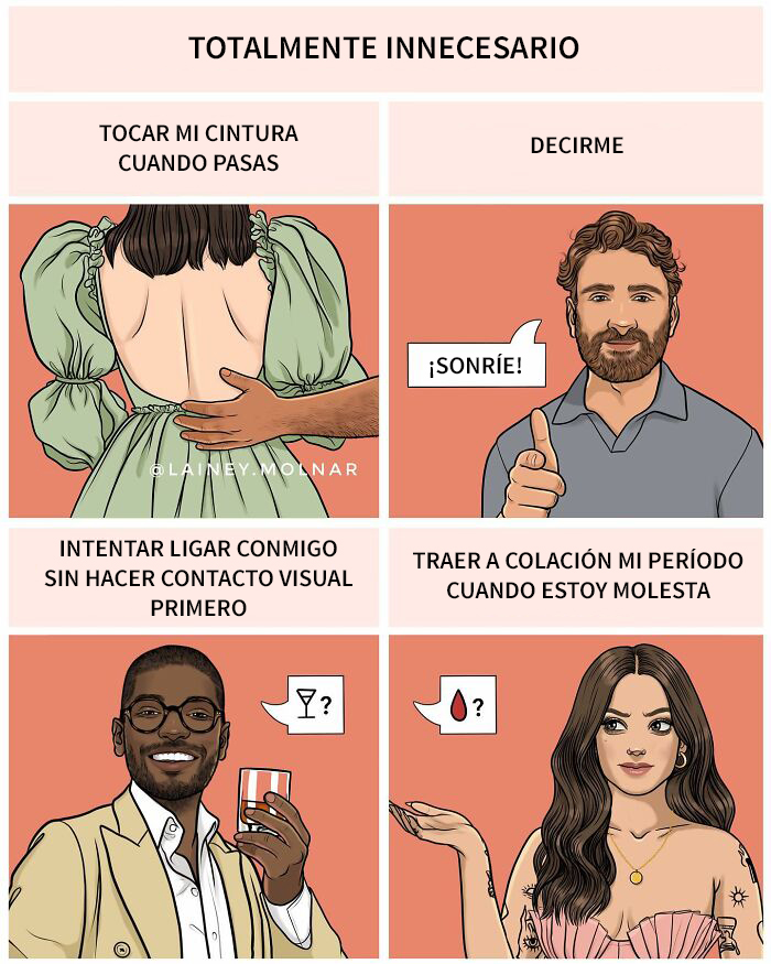 21 Illustrations By Lainey Molnar That Challenge Societal Norms Surrounding Femininity, Body Image, And More (New Pics)