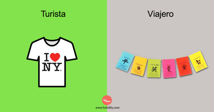 Holidify Released A Series Of Images Illustrating The Differences Between Tourists And Travelers (12 Pics)