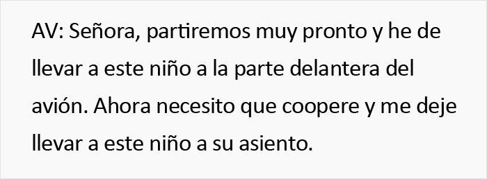 Esta madre engreída exigía que toda su familia volara en 1ª clase echando a un menor de su asiento, y acabó siendo expulsada del avión Esta madre engreída exigía que toda su familia volara en 1ª clase echando a un menor de su asiento, y acabó siendo expulsada del avión