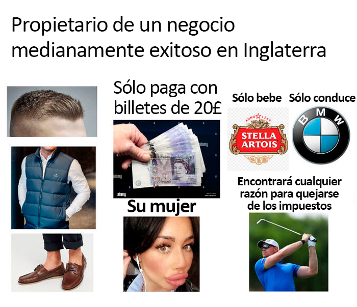 Owner Of A Mildly Successful Business In England Starter Pack