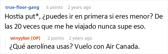 Esta madre engreída exigía que toda su familia volara en 1ª clase echando a un menor de su asiento, y acabó siendo expulsada del avión Esta madre engreída exigía que toda su familia volara en 1ª clase echando a un menor de su asiento, y acabó siendo expulsada del avión