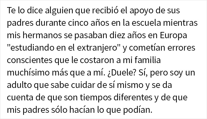 Tras 16 a&ntilde;os, este hijo ofrece "vender" su perd&oacute;n a sus padres por haberle "echado" de casa a los 18