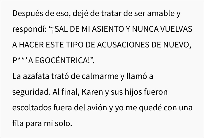 Esta Karen intent&oacute; quitarle el asiento de avi&oacute;n a un hombre y arm&oacute; un esc&aacute;ndalo cuando &eacute;l quiso recuperarlo