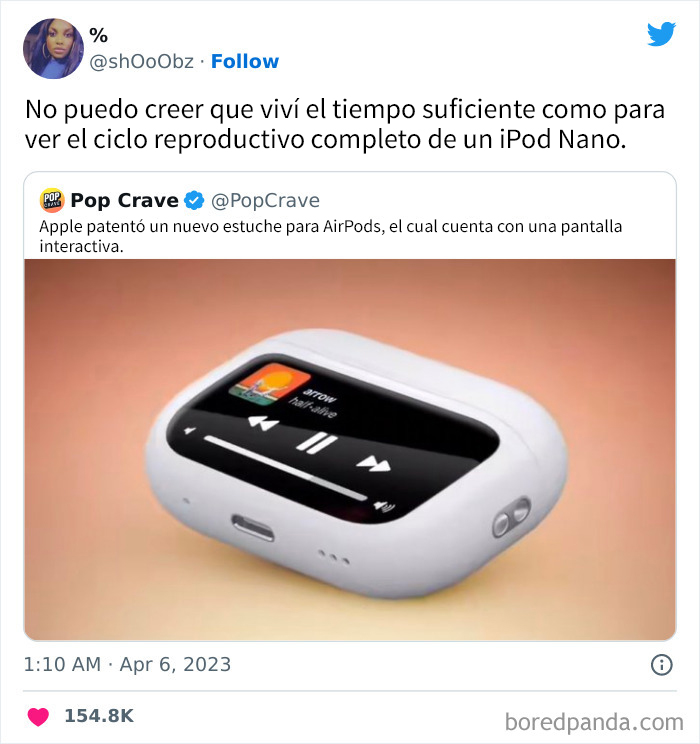  El ciclo reproductivo completo de un iPod Nano