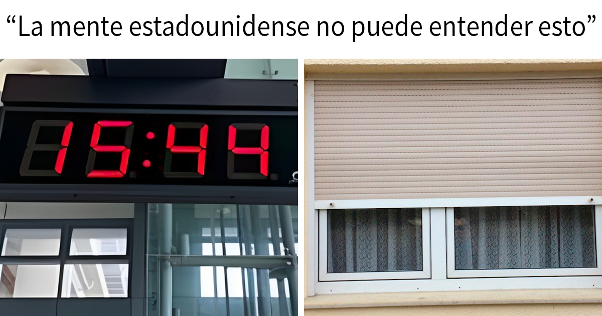 18 Detalles europeos mostrados con el meme de lo que «la mente estadounidense no puede comprender»