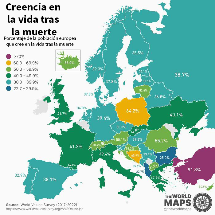Vida tras la muerte en Europa