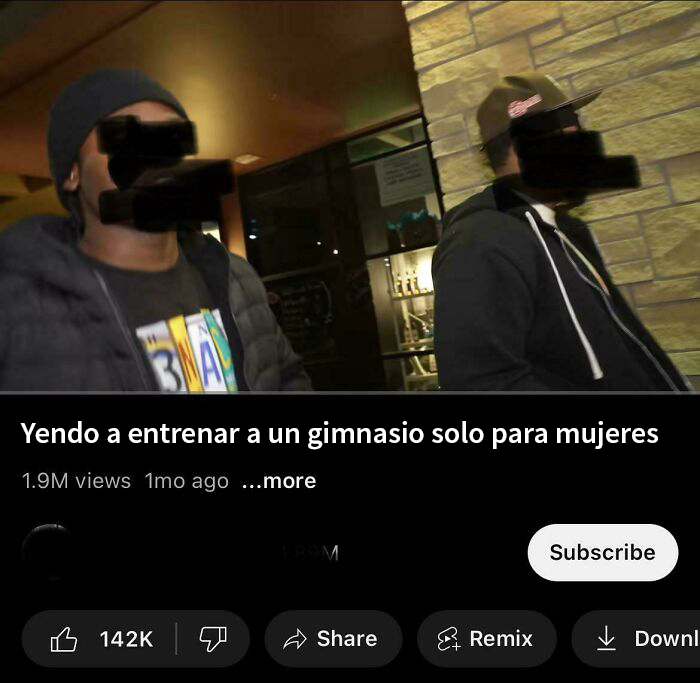 Es casi como si los espacios solo para mujeres existieran por esta razón