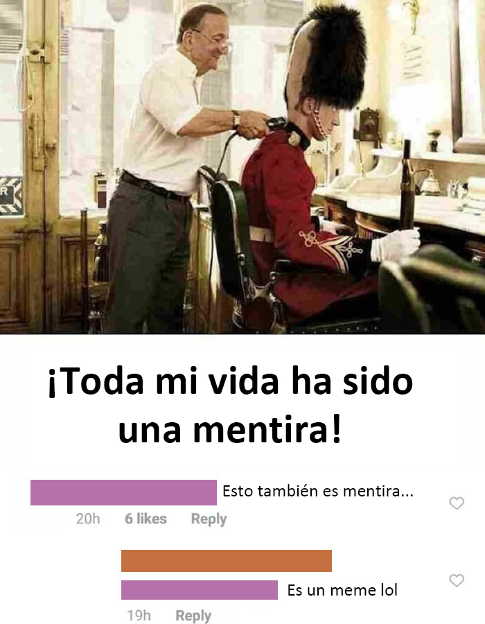 Y esto también es mentira
