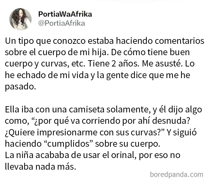 "Las niñas pequeñas tienen buen cuerpo y buenas curvas"