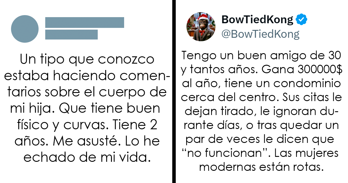 12 Hombres desagradables y sus expectativas estúpidas hacia las mujeres