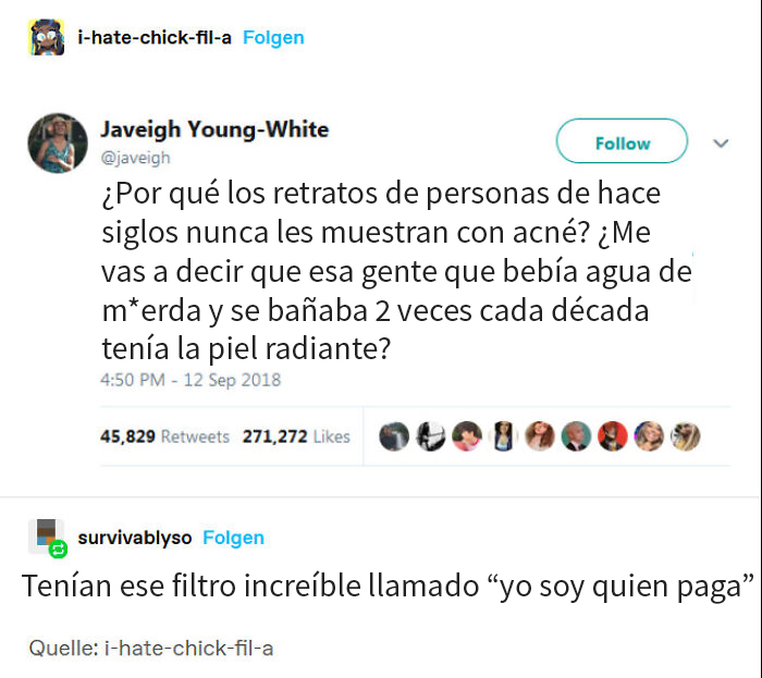 El filtro se llama dinero