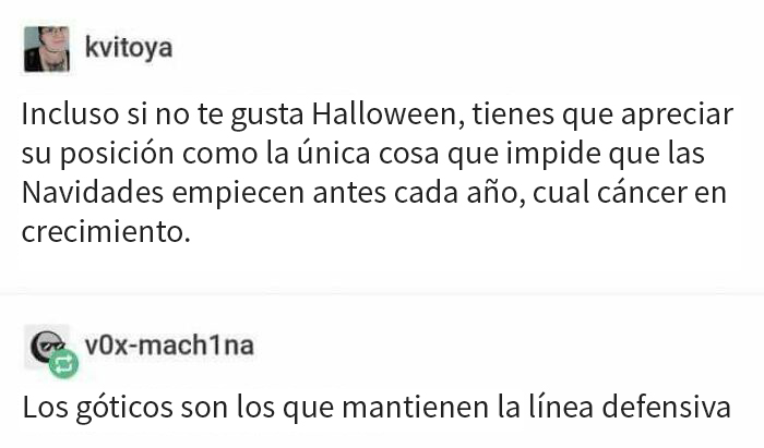 Gracias a los góticos