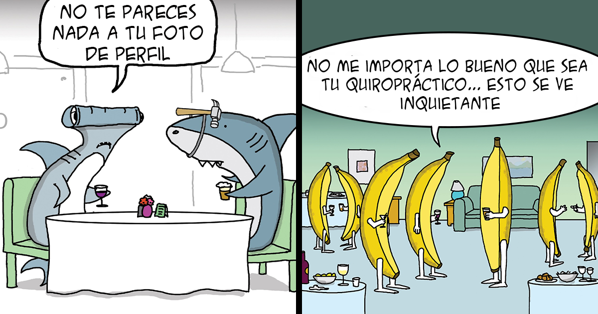 10 Divertidas viñetas llenas de humor oscuro, por Dave Blazek