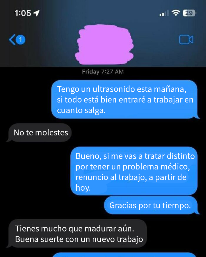 30 Screenshots Of Text Exchanges Featuring Job Resignations, As Shared On This Page