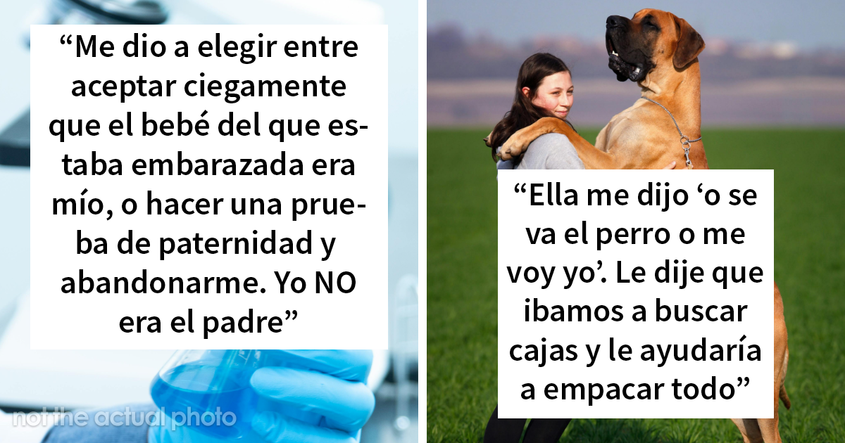 20 Historias de ultimátums que la gente dio a su pareja