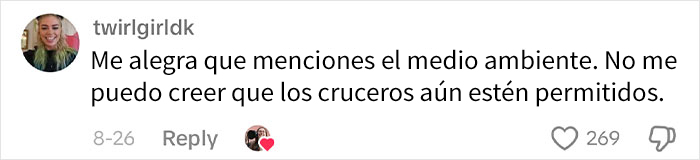 Esta mujer cuenta por qué nadie debería irse de crucero Esta mujer cuenta por qué nadie debería irse de crucero