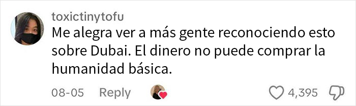 «Infierno distópico": Una mujer se vuelve viral por exponer el lado oscuro de vivir en Dubai «Infierno distópico": Una mujer se vuelve viral por exponer el lado oscuro de vivir en Dubai