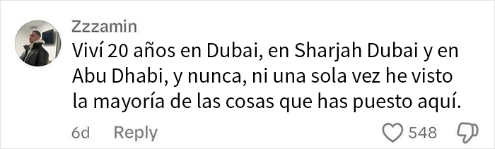 «Infierno distópico": Una mujer se vuelve viral por exponer el lado oscuro de vivir en Dubai «Infierno distópico": Una mujer se vuelve viral por exponer el lado oscuro de vivir en Dubai