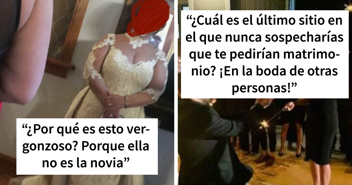 20 Terribles invitados de boda que los novios desearían desinvitar