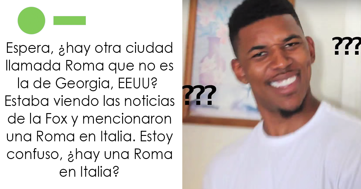 20 Capturas de pantalla sobre estadounidenses que no tienen ni idea de las cosas