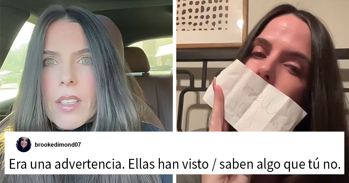 «Era un aviso»: Una mujer recibe una inquietante nota de una desconocida durante una cita