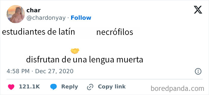 Gracias, odio este tuit