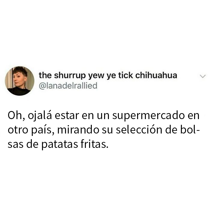 Memes divertidos que reflejan el humor británico sobre la experiencia en supermercados y patatas fritas.
