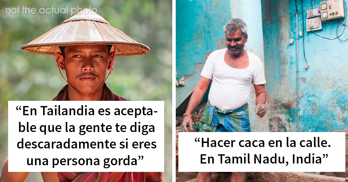 25 Choques culturales para los que la gente no estaba preparada
