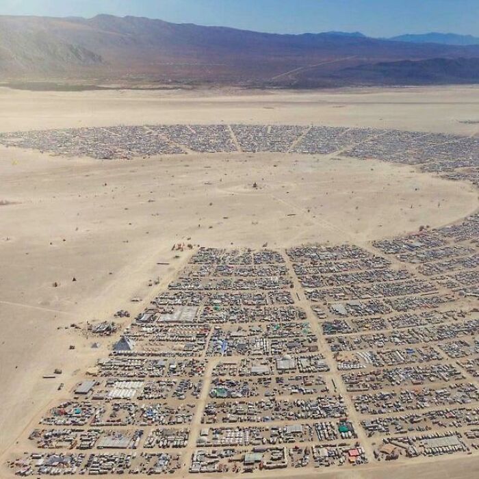 El festival Burning man