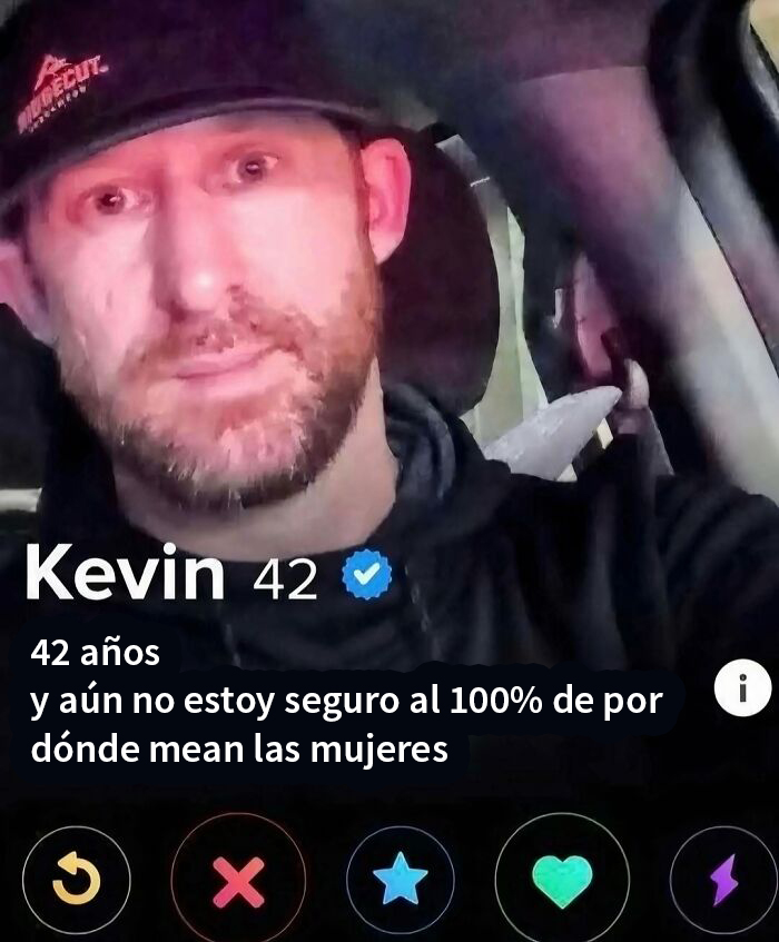 Hombre de 42 años en una aplicación de citas con publicación que provoca mucha vergüenza ajena sobre mujeres.