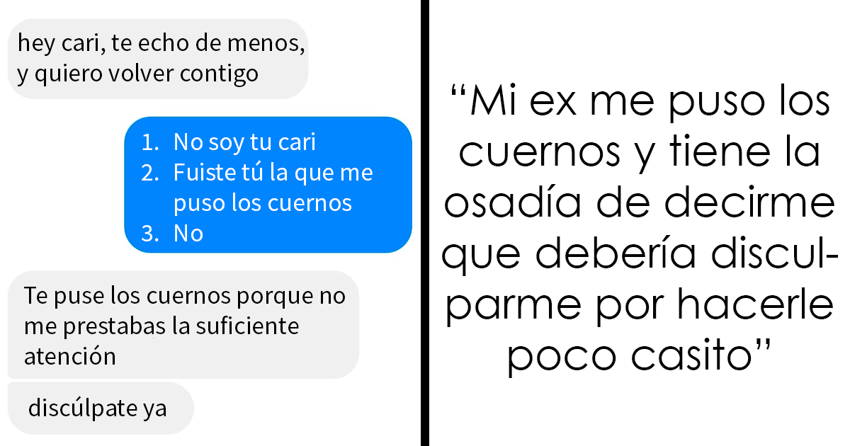 15 Mensajes salvajes y horribles de exparejas que la gente tuvo que soportar