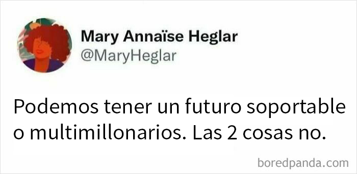 Tuit sobre hartura contra el capitalismo y crítica a los multimillonarios, reflejando momentos de protesta social.