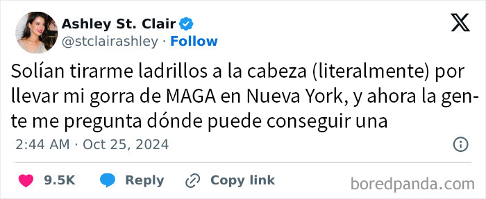 Tuit con comentario sobre experiencia personal y reacción de la gente relacionado con mentiras muy vergonzosas en internet.