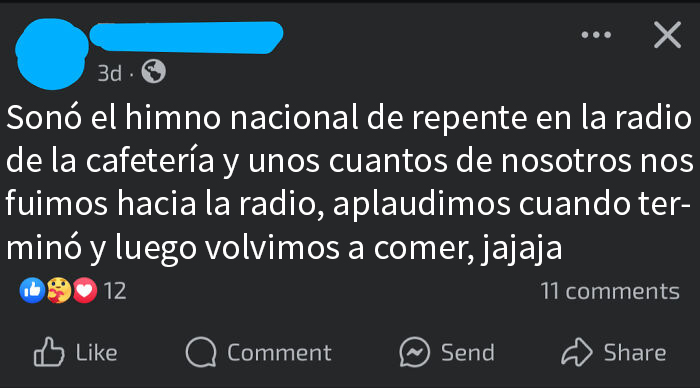 Publicación en redes sociales donde se revela una mentira vergonzosa descubierta en Internet con reacciones de usuarios.