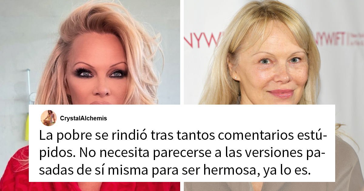 Tras años adoptando su look natural, Pamela Anderson deslumbra con su estilo glamuroso de los 90