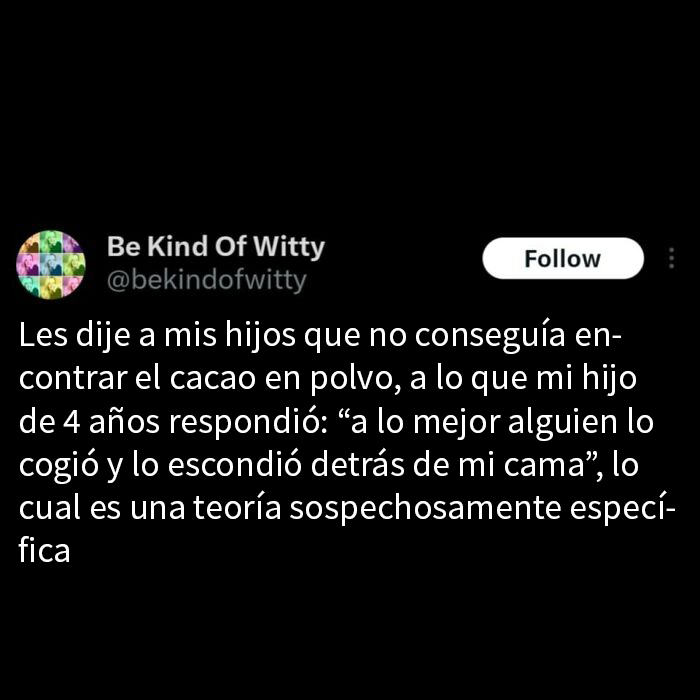 Memes absurdos y divertidos con respuestas de niños que generan teorías sospechosas y risas para un descanso entretenido.