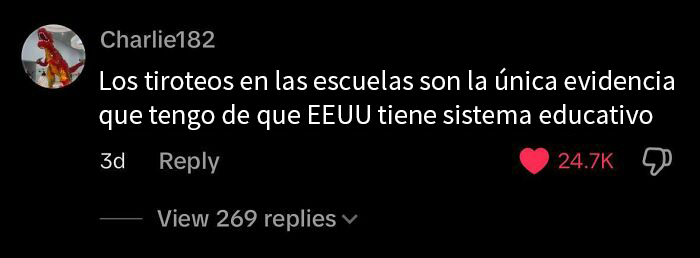 Comentario en redes con uno de los 20 insultos salvajes encontrados en Internet, con miles de reacciones.