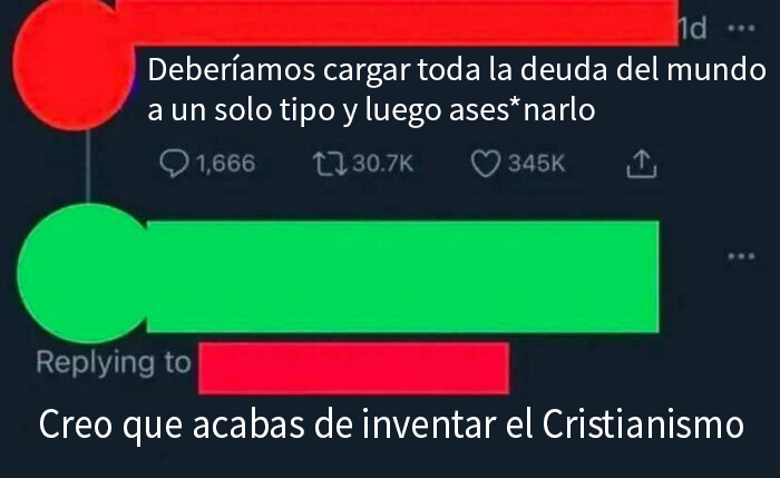 Insultos salvajes en internet con mensajes sarcásticos y humor negro en conversación en redes sociales.