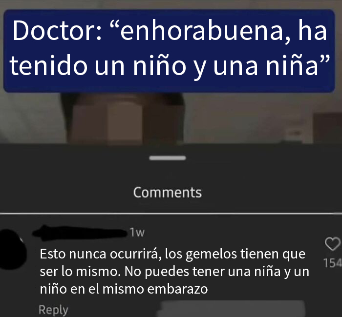 Comentario incorrecto sobre gemelos demuestra que 20 personas se lo pensarán dos veces antes de corregir a alguien.