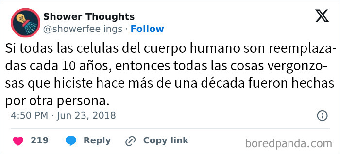 Tuit gracioso sobre células humanas y bromas científicas para memes científicos que seguro te hacen reír