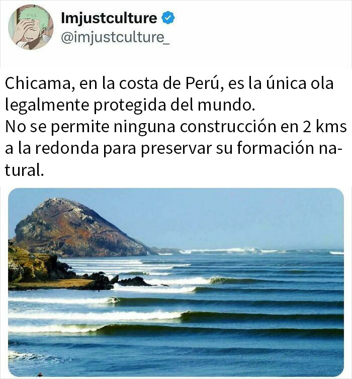 Olas únicas protegidas en Perú, costa de Chicama con formaciones naturales intactas y atractivas para los más curiosos.