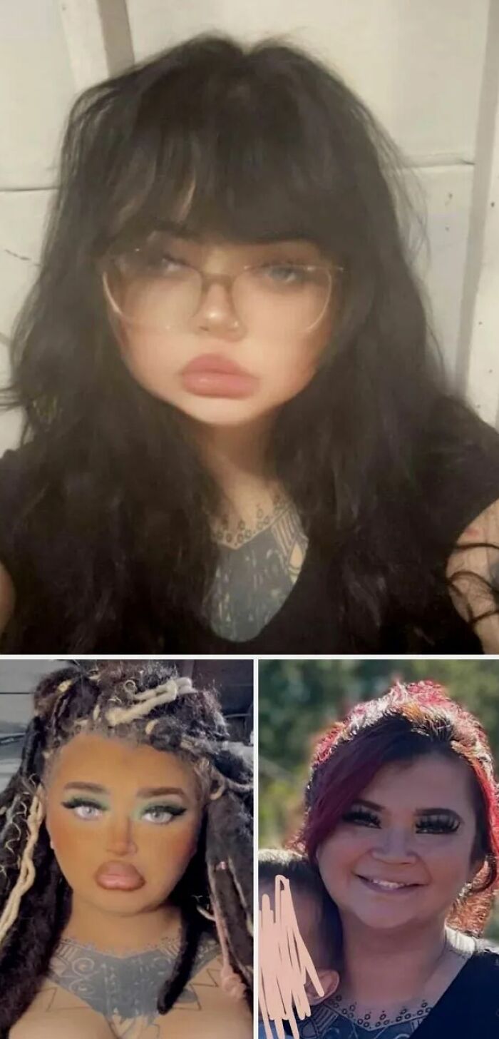 Joven con cambios drásticos de imagen que muestran momentos en los que Instagram colapsó bajo el peso de la realidad.