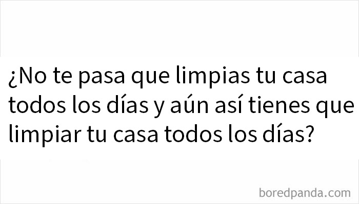 Memes sobre madres y la absurda rutina diaria de limpiar la casa en la crianza de los hijos.